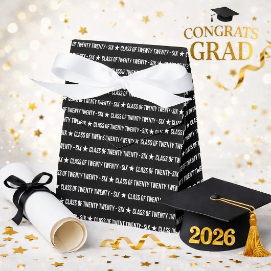 Modern Class of Twenty Twenty‑Six Typography Geschenkschachtel