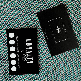 Modern Classic Beauty Wellness-Center Script Loyal Treuekarte