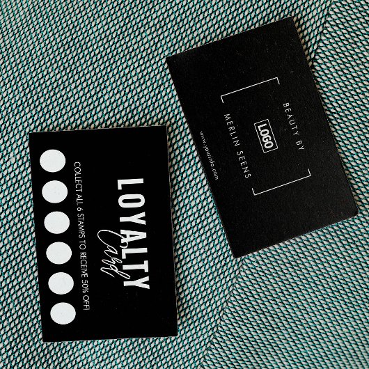 Modern Classic Beauty Wellness-Center Script Loyal Treuekarte