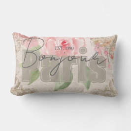 Modern Classy lettering Grunge Botanical Shabby Lendenkissen