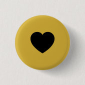 Modern Clean Heart Accent Style For Daily Wear Button (Vorderseite)