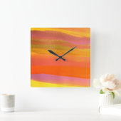 Modern Clock Quadratische Wanduhr (Zuhause)