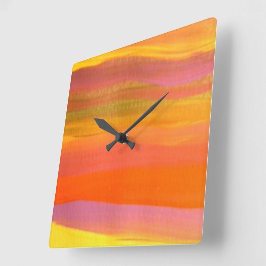 Modern Clock Quadratische Wanduhr (Winkel)