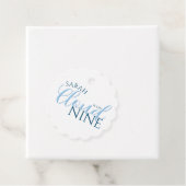 Modern Cloud 9 Brautparty für Typografie Geschenkanhänger (Beispiel)