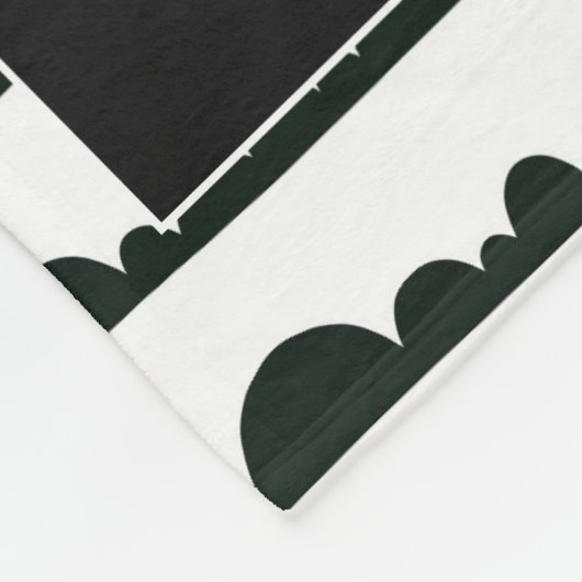 Modern Clouds Baby Milestone Blanket Fleecedecke (Ecke)