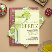 Modern Cocktail Margarita Brautparty Einladung