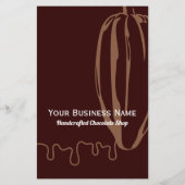 Modern Cocoa Pod Chocolatier Chocolate Shop Menü (Hinten)