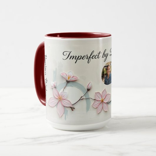 Modern Coffee Bar Deco Aesthetic Personalized Tasse (Vorderseite Links)