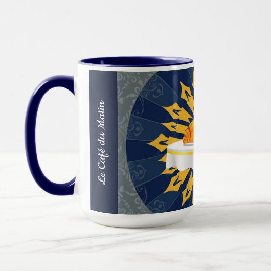 Modern Coffee Bar Deco Aesthetic Personalized Tasse (Links)