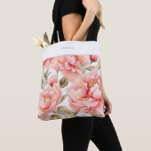 Modern Cogingcore Blush Peony Tasche (Von Nahem)