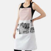 Modern Collage Couple Foto & Liebe Ihr Schönheitsg Schürze (InSitu)