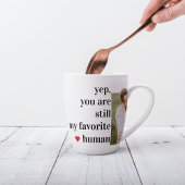 Modern Collage Couple Foto Romantisches Zitat Milchtasse