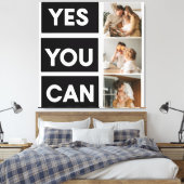 Modern Collage Family Foto & Motivation Angebot Leinwanddruck (Insitu (Schlafzimmer))