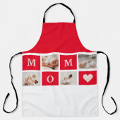Modern Collage Foto & Best Mom Ever Gift Schürze (Vorderseite)