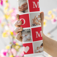 Modern Collage Foto & Best Mom Ever Gift