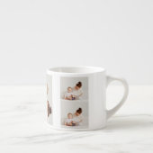 Modern Collage Foto & Happy Mothers Day Gift Espressotasse (Rechts)