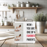 Modern Collage Foto & Happy Mothers Day Gift Flachmann<br><div class="desc">Modernes Collage Foto & Text Happy Mütter Tagesgeschenk. Bestes Personalisiertes Geschenk für Mütter Tag,  Frauentag oder Mama Geburtstag. Überraschende Mama mit einem Geschenk,  das so Phantastisch ist wie sie.</div>