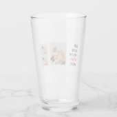 Modern Collage Foto & Happy Mothers Day Gift Glas (Rückseite)