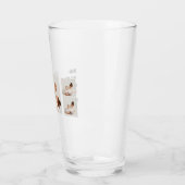 Modern Collage Foto & Happy Mothers Day Gift Glas (Links)