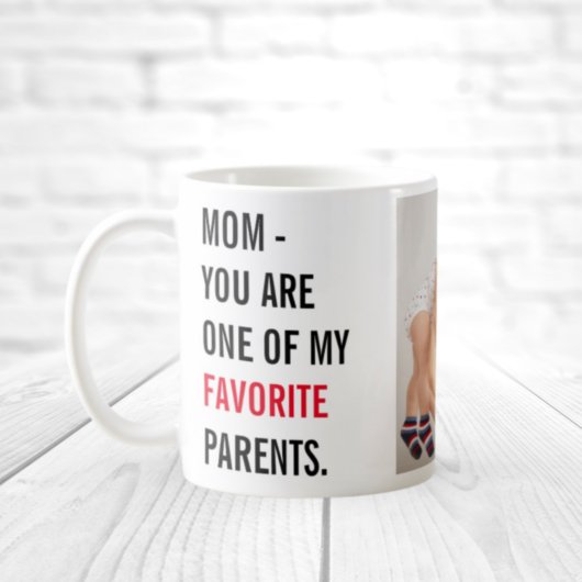Modern Collage Foto & Happy Mothers Day Gift Kaffeetasse