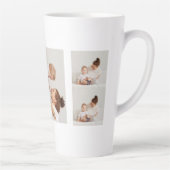 Modern Collage Foto & Happy Mothers Day Gift Milchtasse (Rechts)