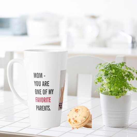 Modern Collage Foto & Happy Mothers Day Gift Milchtasse