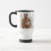 Modern Collage Foto & Happy Thanksgiving Dad Reisebecher (Links)