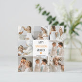 Modern Collage Foto Happy Thanksgiving Großvater (Stehend Vorderseite)