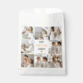 Modern Collage Foto Happy Thanksgiving Großvater Geschenktütchen (Vorderseite)