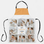 Modern Collage Foto Happy Thanksgiving Großvater Schürze (Vorderseite)