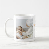 Modern Collage Foto Happy Thanksgiving Oma Kaffeetasse (Links)