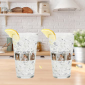 Modern Collage Foto & Happy Vathers Day Bestes Ges Glas