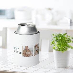 Modern Collage Foto Happy Vathers Day Gift Dosenkühler