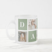 Modern Collage Foto & Happy Vathers Day Gift Mattglastasse (Links)