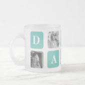 Modern Collage Foto Happy Vathers Day Gift Mattglastasse (Links)