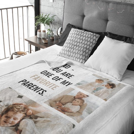 Modern Collage Foto & Happy Vathers Day Gift Sherpadecke