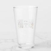 Modern Collage Foto Liebe Ihr Oma Bestes Geschenk Glas (Rückseite)