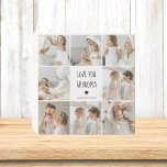 Modern Collage Foto Liebe Ihr Oma Bestes Geschenk Holzkisten Schild<br><div class="desc">Ein modernes Collage-Foto von Ihnen und Ihrer Oma kann das ideale Geschenk sein, um ihr zu zeigen, wie sehr Sie Liebe haben und sie schätzen. Dieses einzigartige und nachdenkliche Geschenk ist eine großartige Möglichkeit, Ihre besonderen Erinnerungen gemeinsam zu bewahren und ein wunderschönes Kunstwerk zu schaffen, das sie in ihrer Zuhause...</div>