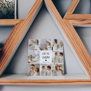 Modern Collage Foto Liebe Ihr Oma Bestes Geschenk Magnetkarte