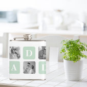 Modern Collage Foto Mint & Happy VathersDay-Gesche Flachmann