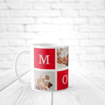 Modern Collage Photo &  Best Mom Ever Gift Kaffeetasse<br><div class="desc">Modern Collage Photo & Text Best Mom Ever Gift. Best Personalized Gift For Mothers day,  Woman's day or Mom Birthday.  Surprise Mom With a Gift That’s As Amazing As She Is.</div>