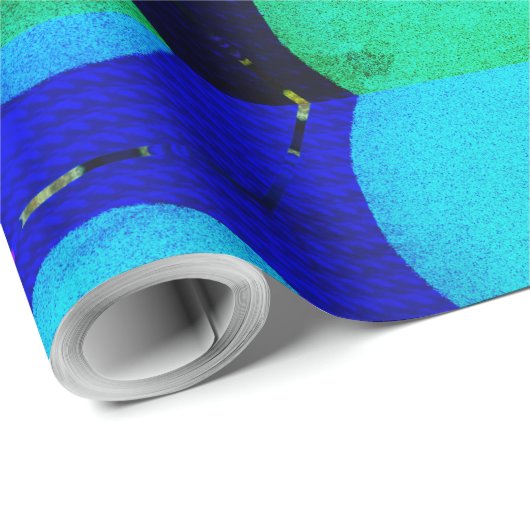 MODERN_COLOR_BLUE_GIFT GESCHENKPAPIER (Rolleneckpunkt)