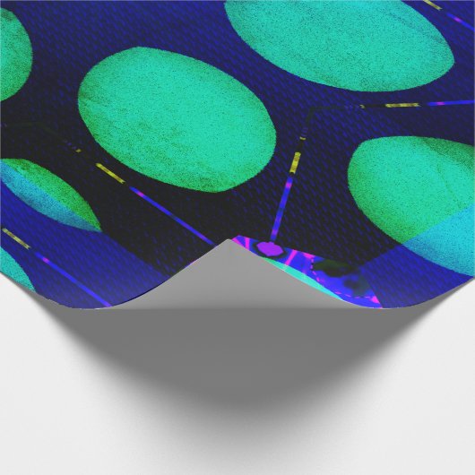 MODERN_COLOR_BLUE_GIFT GESCHENKPAPIER (Ecke)