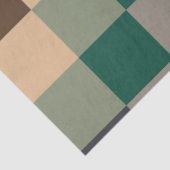 Modern Color Checks Checkerboard Seidenpapier (Detail)