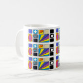 Modern color kaffeetasse (Vorderseite Links)