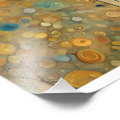 Modern Colorado Aspens Mountain Deer Fotodruck (Ecke)