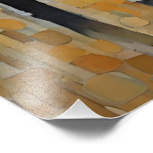 Modern Colorado Aspens Mountain Moose Fotodruck (Ecke)