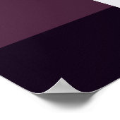 Modern Colorful Abstract Poster (Ecke)