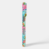 Modern Colorful Blooming Cacti Personalized Case-Mate iPhone Hülle (Rückseite / Rechts)