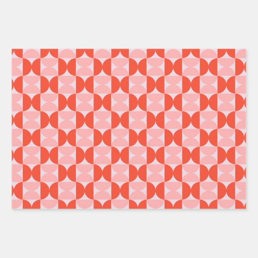 Modern Colorful Geometric Geschenkpapier Set (Vorderseite 3)